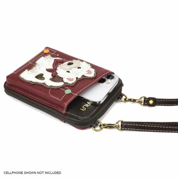 Wallets |  Wallet Xbody – Westie Wallets Maroon Approx