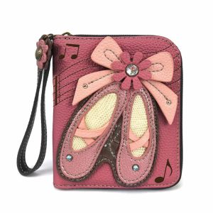 Wallets |  Zip Around Wallet – Ballerina Wallets Pink Approx