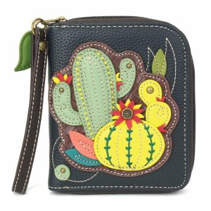 Wallets |  Zip Around Wallet – Cactus Wallets Navy Approx