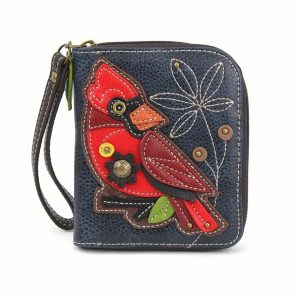 Wallets |  Zip Around Wallet – Cardinal Wallets Navy Approx