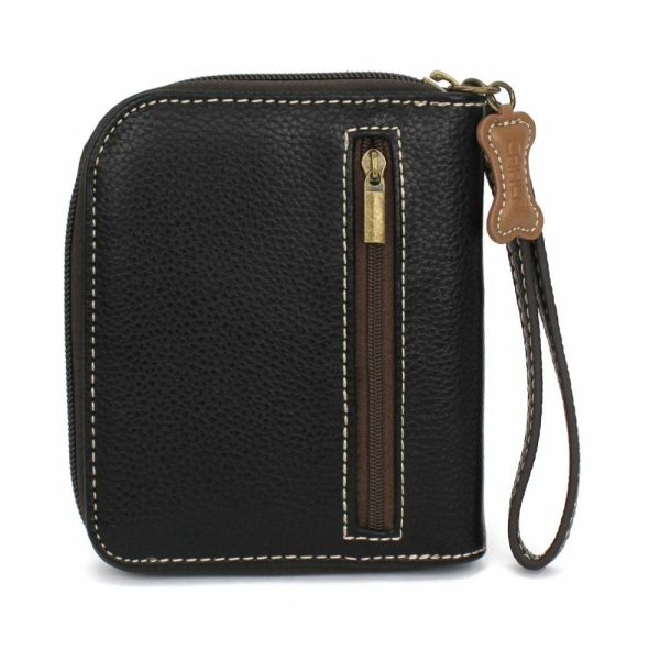 Wallets |  Zip Around Wallet – Cocker Black Wallets Gray Approx