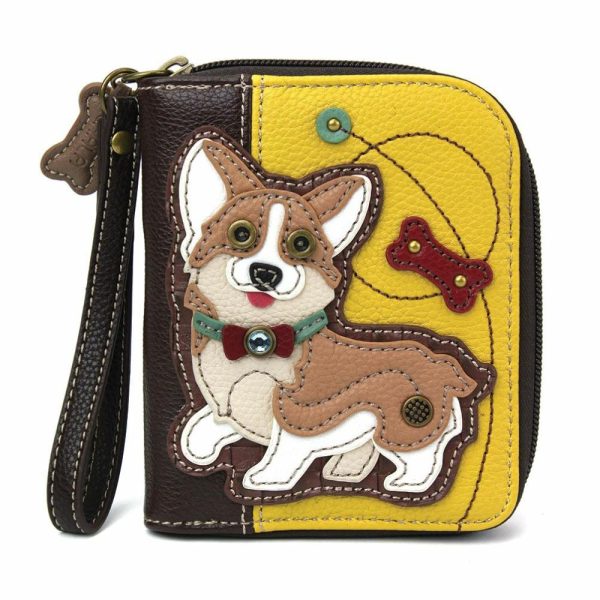 Wallets |  Zip Around Wallet – Corgi Wallets Mustard Approx