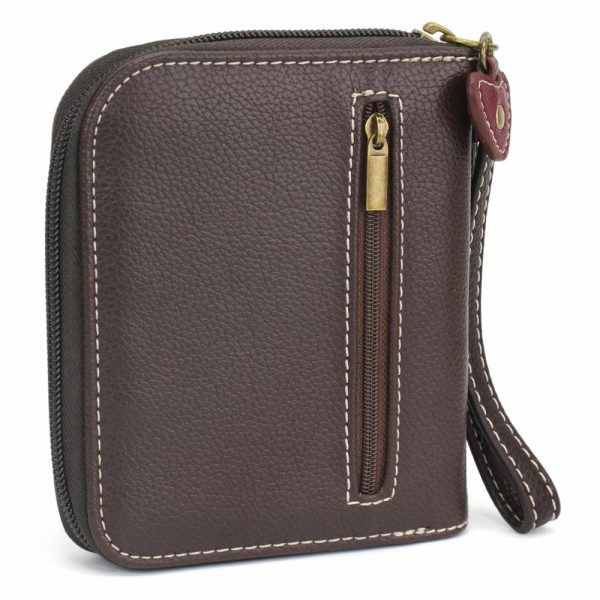 Wallets |  Zip Around Wallet – Cross Wallets Maroon Approx