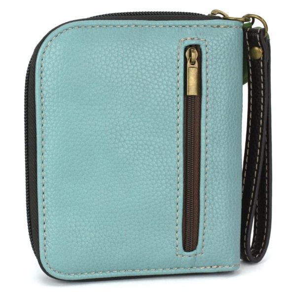 Wallets |  Zip Around Wallet – Daisy Wallets Blue Approx