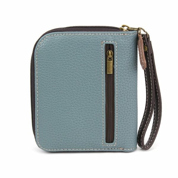 Wallets |  Zip Around Wallet – Husky Wallets Blue Approx