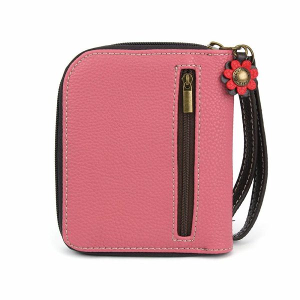 Wallets |  Zip Around Wallet – New Butterfly Wallets Pink Approx