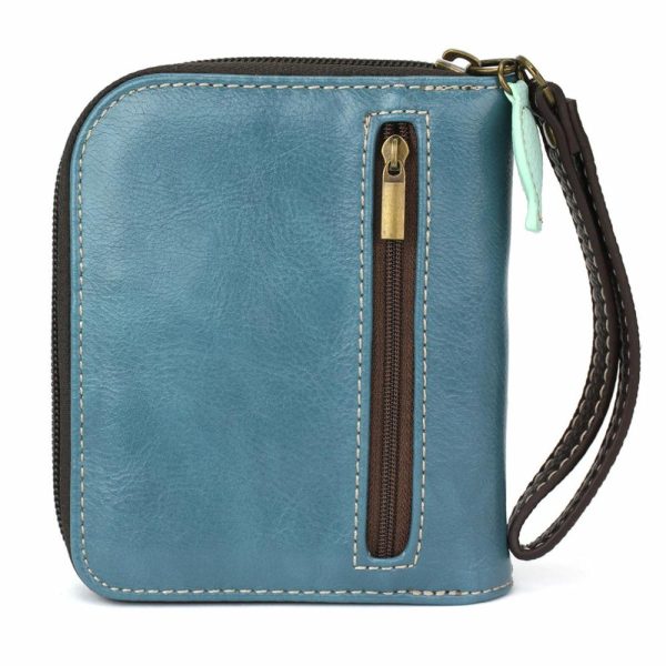 Wallets |  Zip Around Wallet – Octopus Wallets Blue Approx