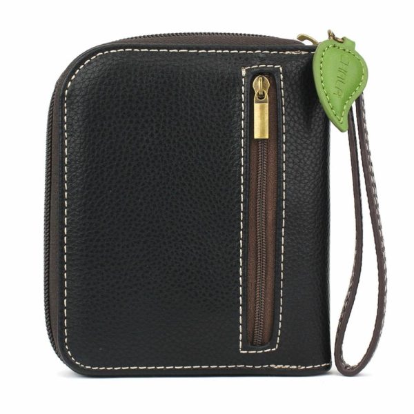 Wallets |  Zip Around Wallet – Sunflower Group Wallets Black Approx