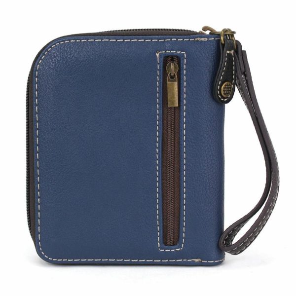 Wallets |  Zip Around Wallet – Tiger Wallets Navy Approx