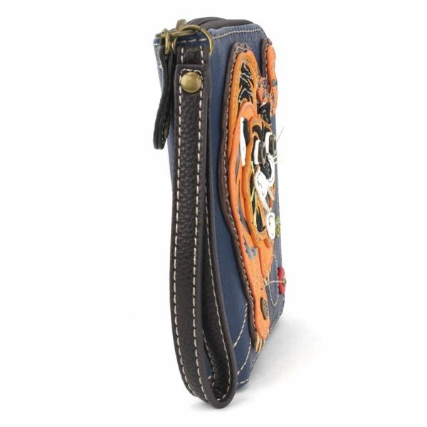 Wallets |  Zip Around Wallet – Tiger Wallets Navy Approx