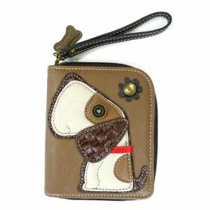 Wallets |  Zip Around Wallet – Toffy Dog Wallets Brown Approx