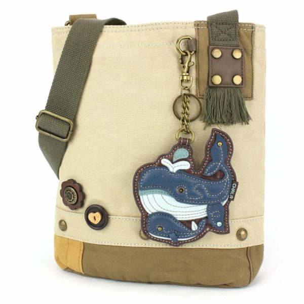 Crossbodies |  Patch Crossbody – Whale Family Crossbodies Crossbodies