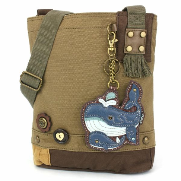 Crossbodies |  Patch Crossbody – Whale Family Crossbodies Crossbodies