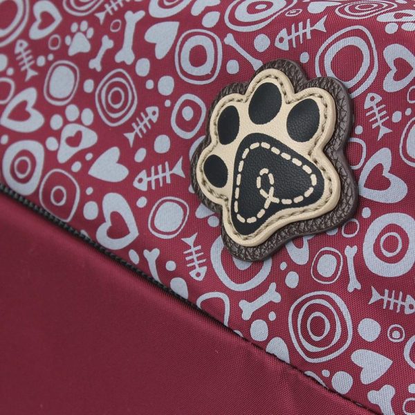 Messengers |  Cv – Envoy Messenger – Pawprint Messengers Burgundy Approx