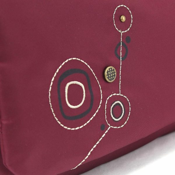 Messengers |  Cv – Envoy Messenger – Pawprint Messengers Burgundy Approx