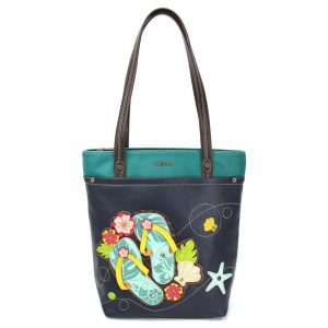 Totes & Satchels |  Deluxe Everyday Tote – Flip Flop Totes & Satchels Navy Approx