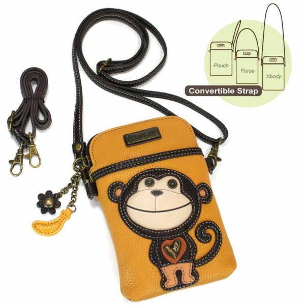 Crossbodies |  Cellphone Xbody – Monkey Crossbodies Crossbodies