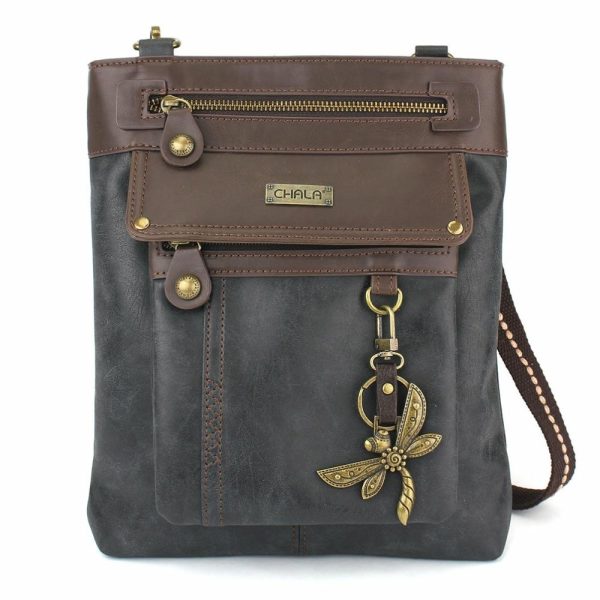 Crossbodies |  Gemini Crossbody – Dragonfly Crossbodies Black