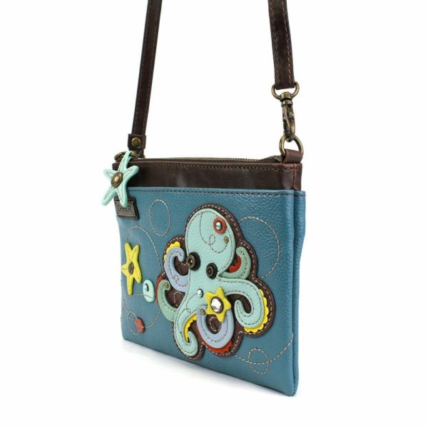 Crossbodies |  Mini Crossbody – Octopus Crossbodies Blue Approx