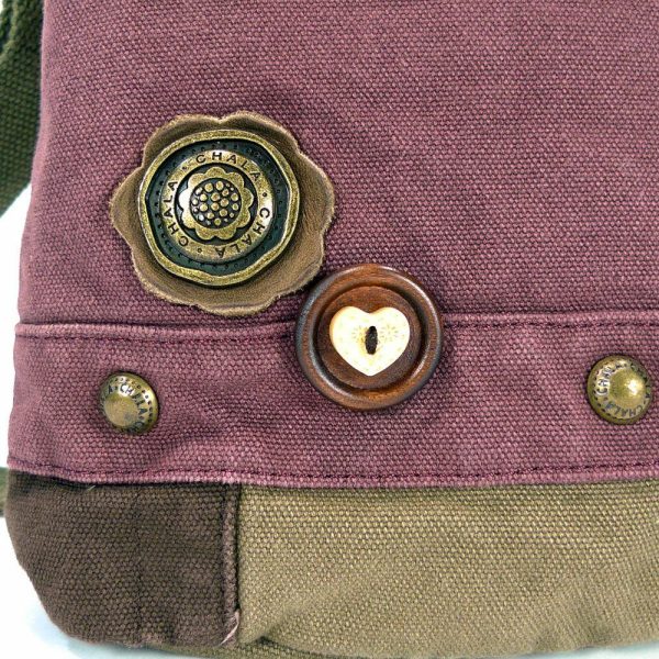 Crossbodies |  Patch Crossbody – Metal Charming Clef Crossbodies Brown