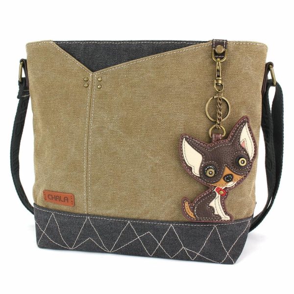 Crossbodies |  Prism Crossbody – Chihuahua Dark Brown Crossbodies Crossbodies