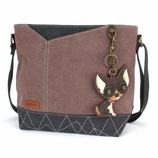 Crossbodies |  Prism Crossbody – Chihuahua Dark Brown Crossbodies Crossbodies