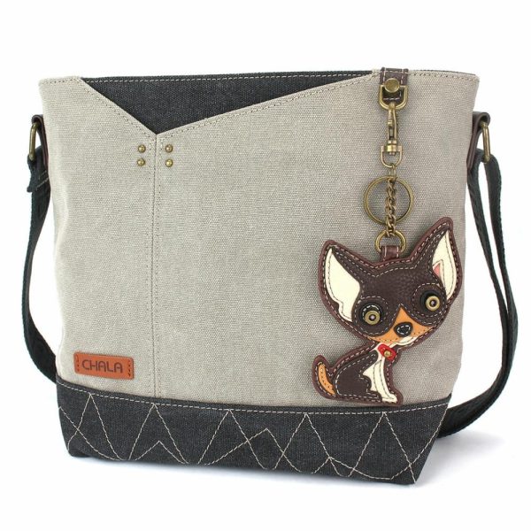 Crossbodies |  Prism Crossbody – Chihuahua Dark Brown Crossbodies Crossbodies