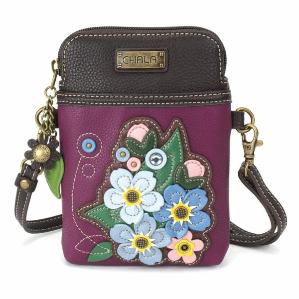 Crossbodies |  Cellphone Xbody – Forget Me Not Crossbodies Crossbodies