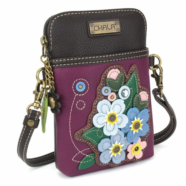 Crossbodies |  Cellphone Xbody – Forget Me Not Crossbodies Crossbodies