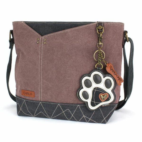 Crossbodies |  Prism Crossbody – B&W Pawprint Crossbodies Crossbodies