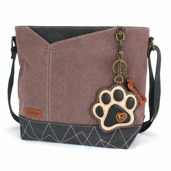 Crossbodies |  Prism Crossbody – Ivory Pawprint Crossbodies Crossbodies