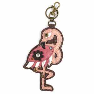 Keychains |  Key Fob/Coin Purse – Flamingo Keychains Keychains