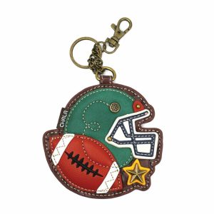 Keychains |  Key Fob/Coin Purse - Football