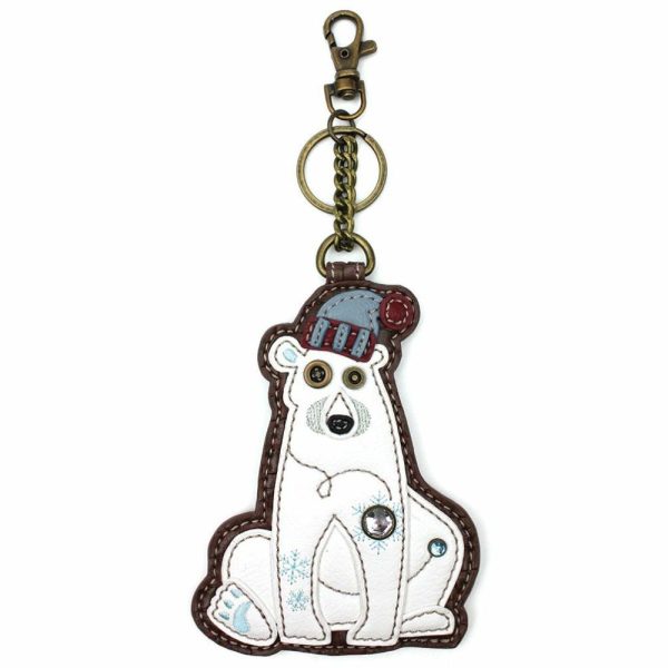 Keychains |  Key Fob/Coin Purse – Polar Bear Keychains Keychains